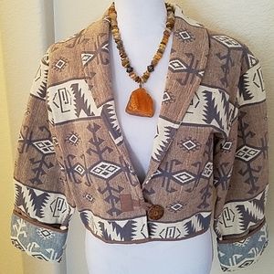 Flashback Cotton Tribal Jacket